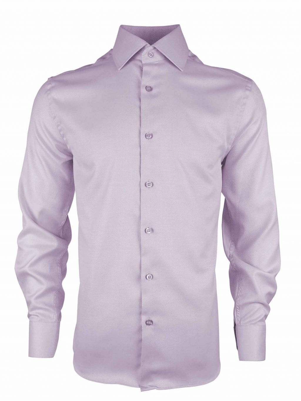 Men's Twill Shirt - Mauve Long Sleeve - Uniform Edit