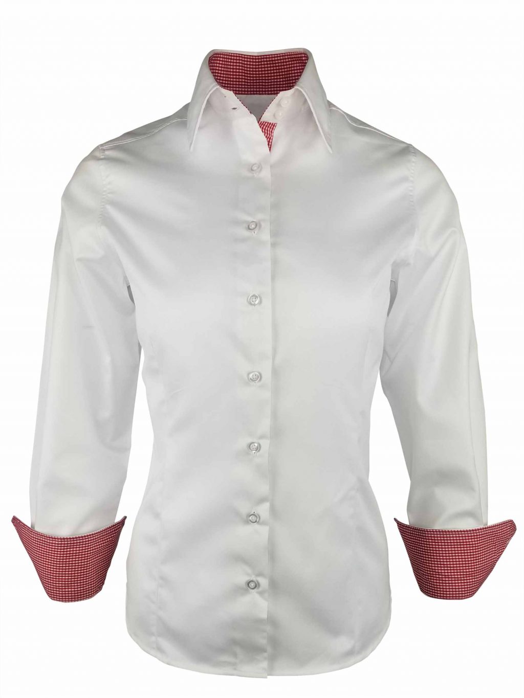 red check shirt with white t shirt