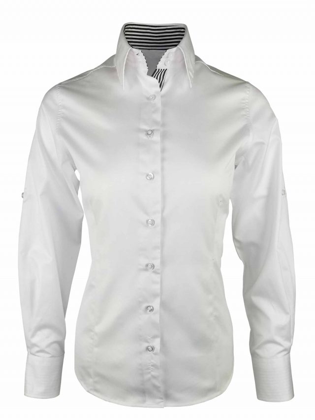 long sleeve shirts women white