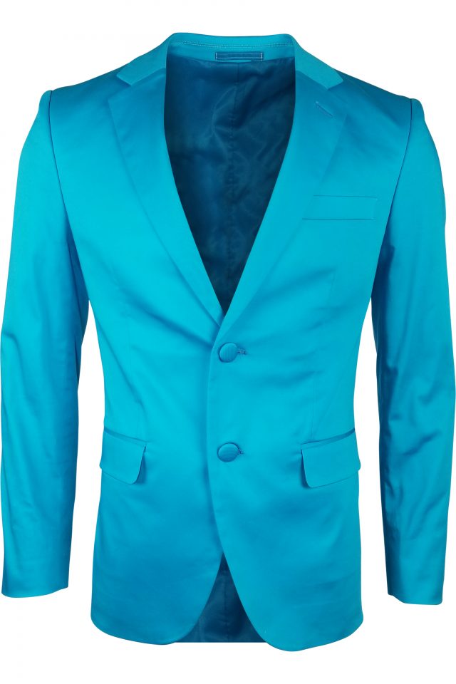 Men's Cotton Jacket - Aqua - Uniform Edit