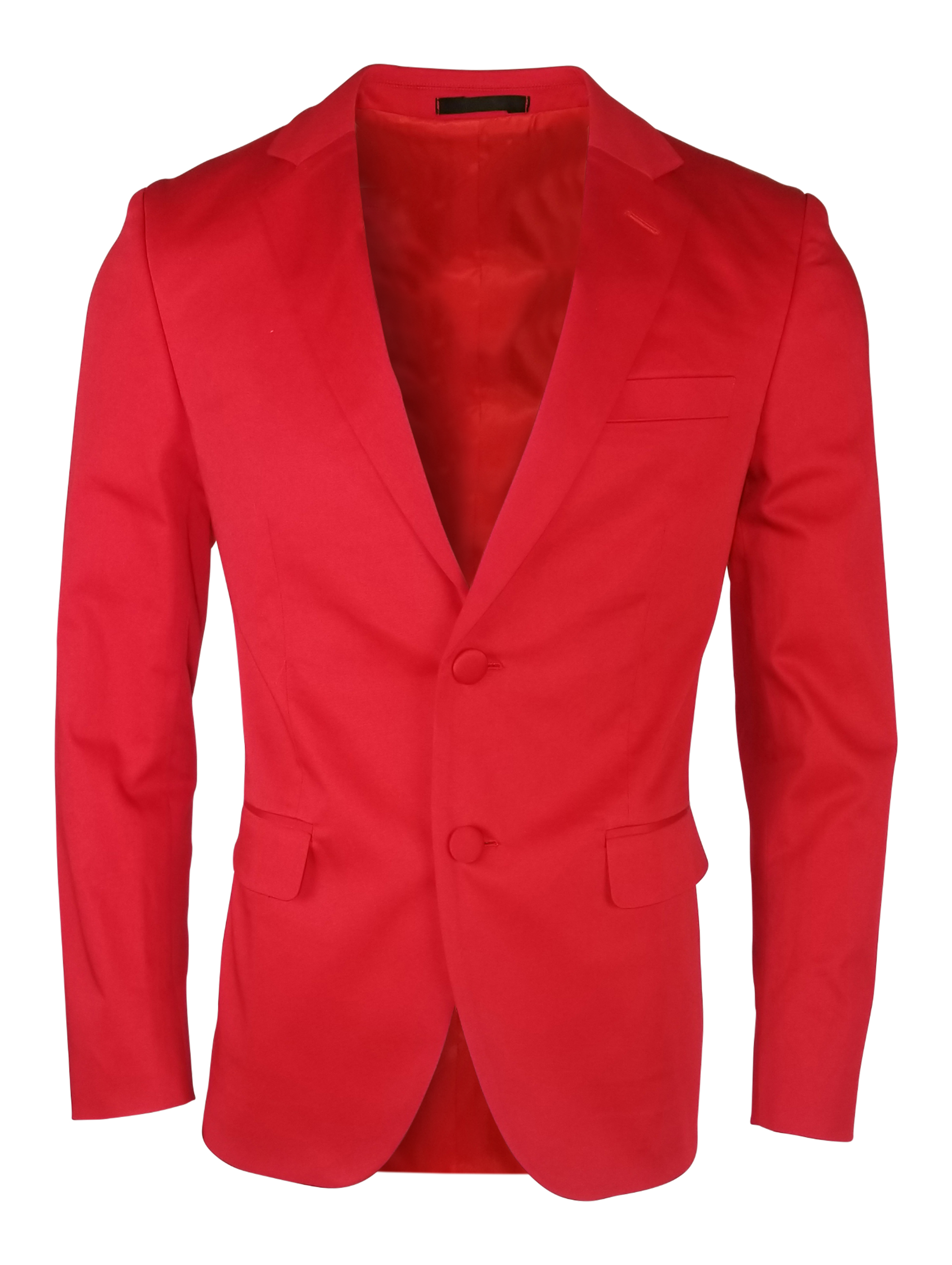 Men's Cotton Jacket - Red - Uniform Edit