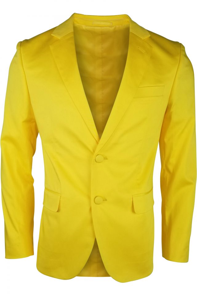 Men's Cotton Jacket - Yellow - Uniform Edit