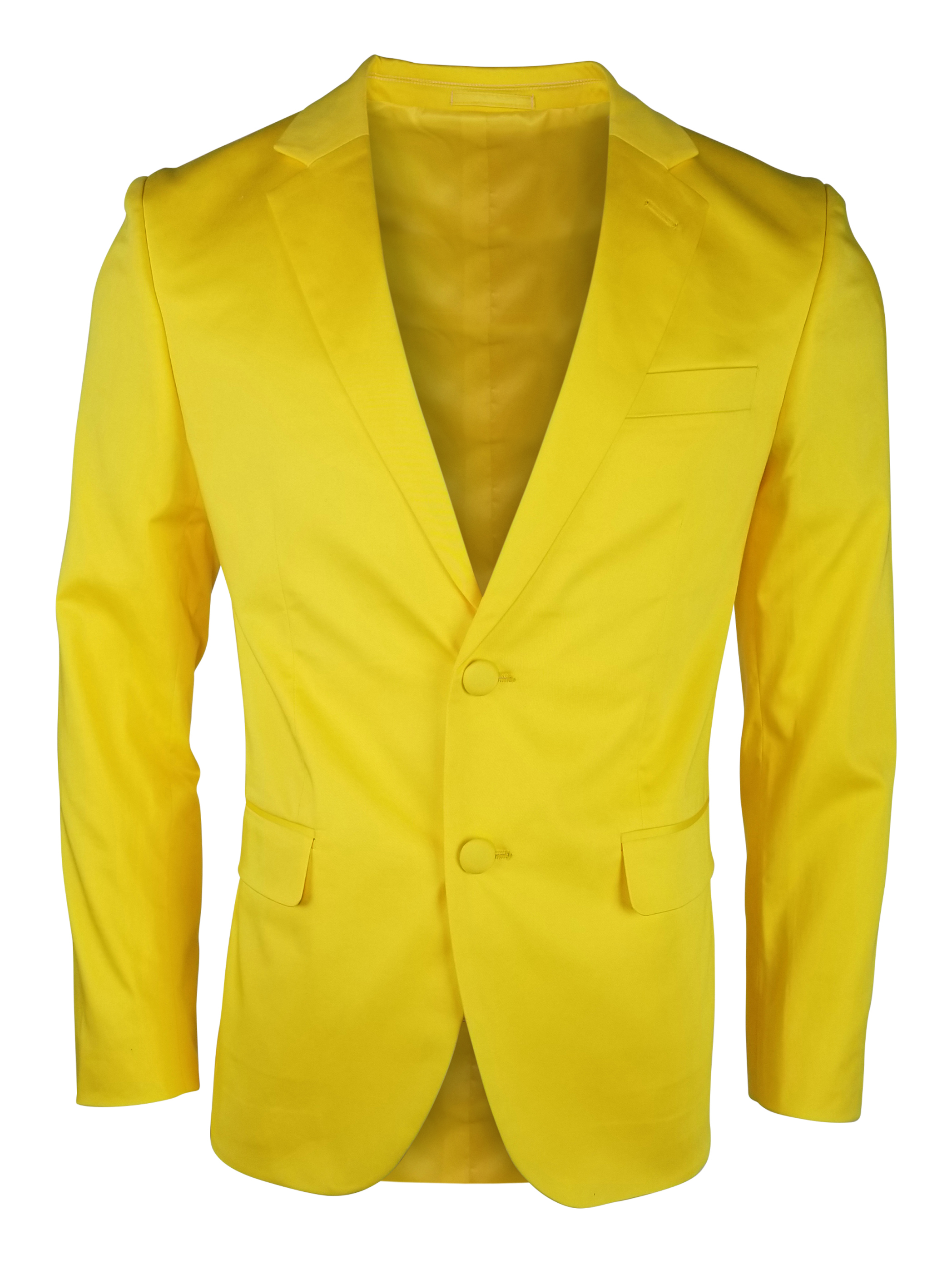 Men's Cotton Jacket - Yellow - Uniform Edit