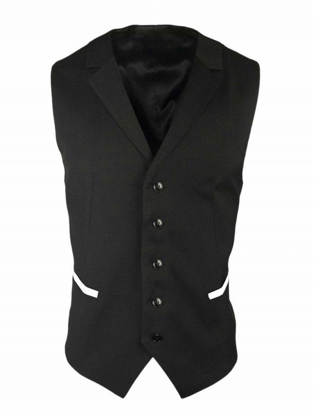 black vest mens