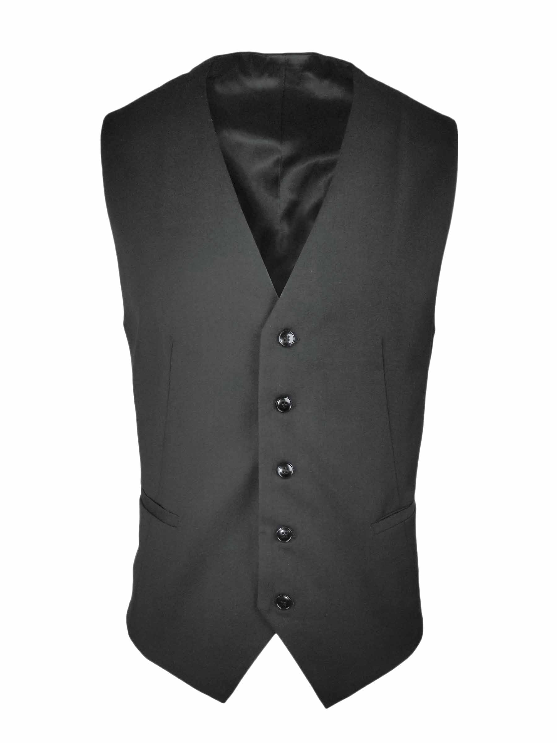 Men's Vest - Charcoal Wool Blend - Uniform Edit