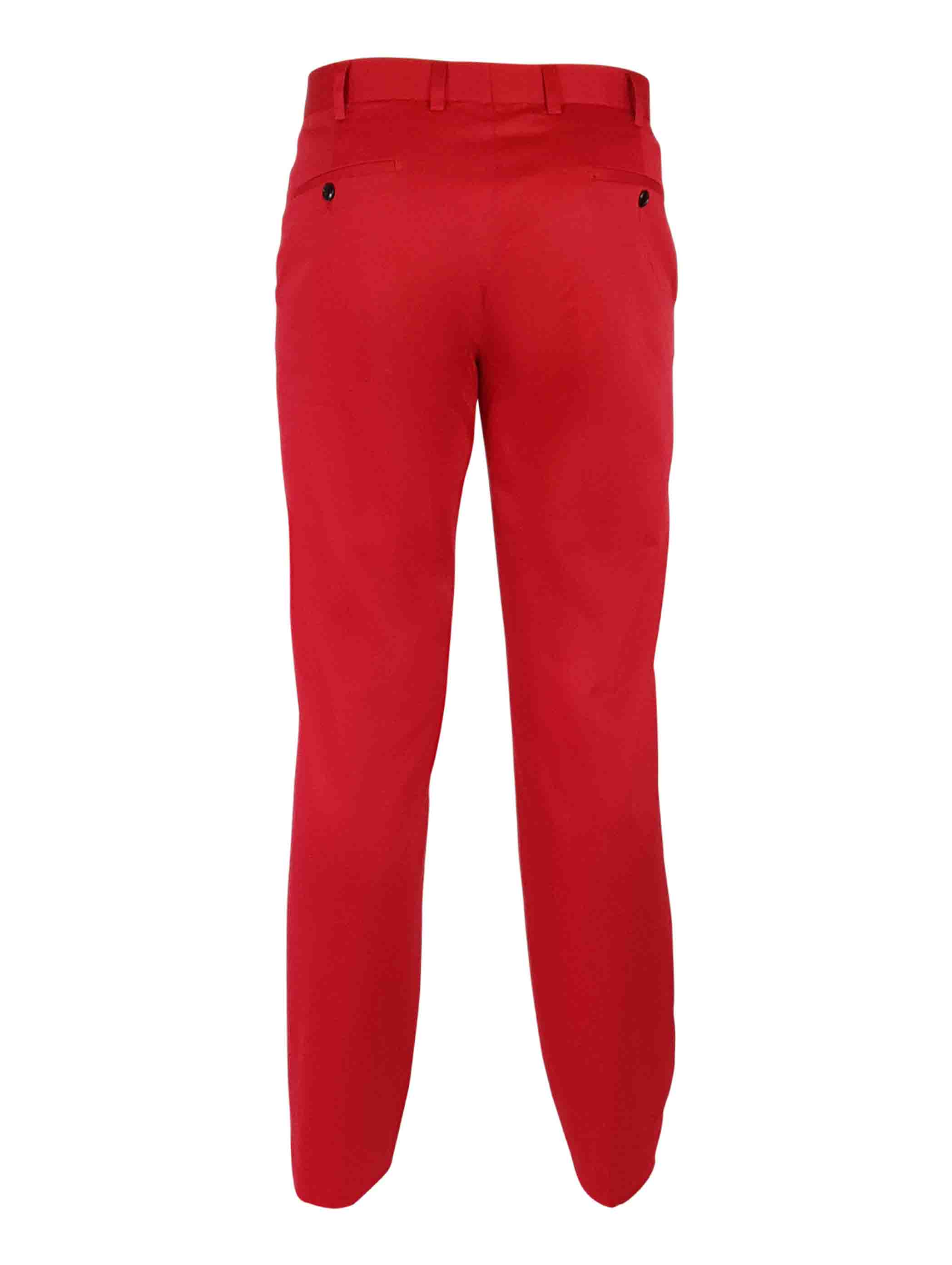 Men's Custom Chino - Red - Uniform Edit