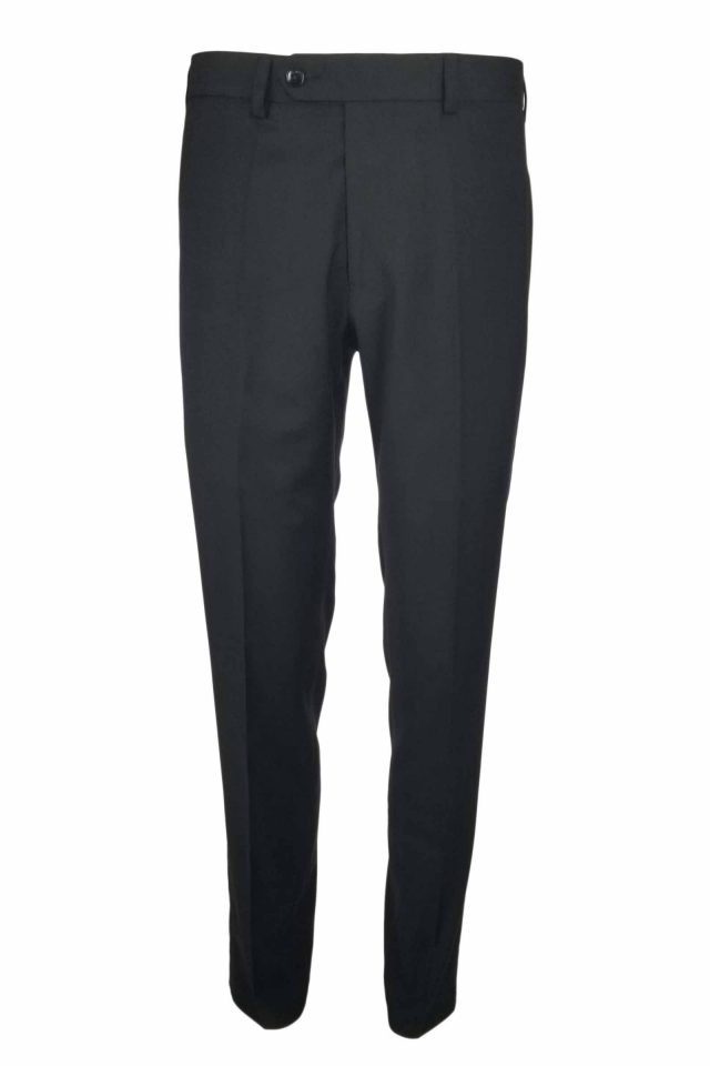 Mens Classic Wool Blend Pant - Black