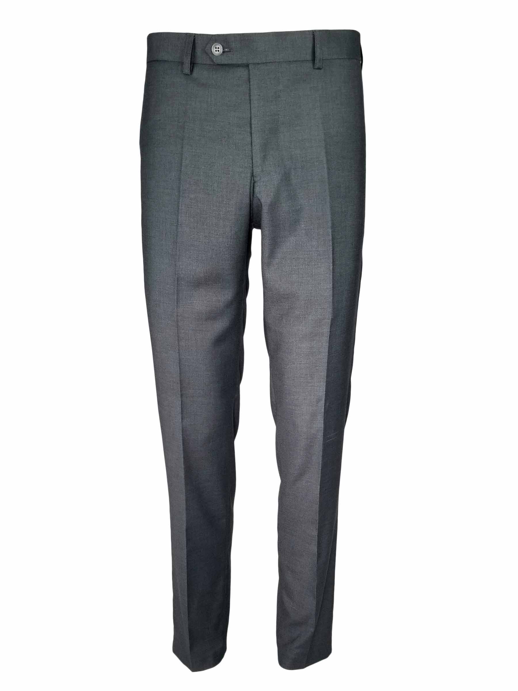 Men's Classic Wool Blend Pant - Light Grey - Uniform Edit