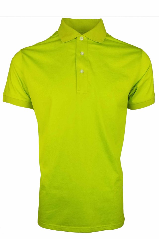 Men's All Occasion Mercerized Polo - Lime - Uniform Edit