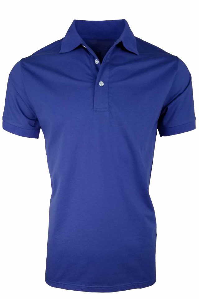 Men's All Occasion Mercerized Polo - Royal - Uniform Edit