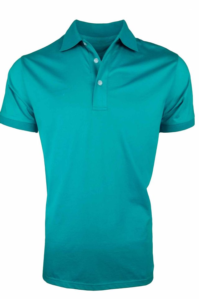 Men's All Occasion Mercerized Polo - Turquoise - Uniform Edit