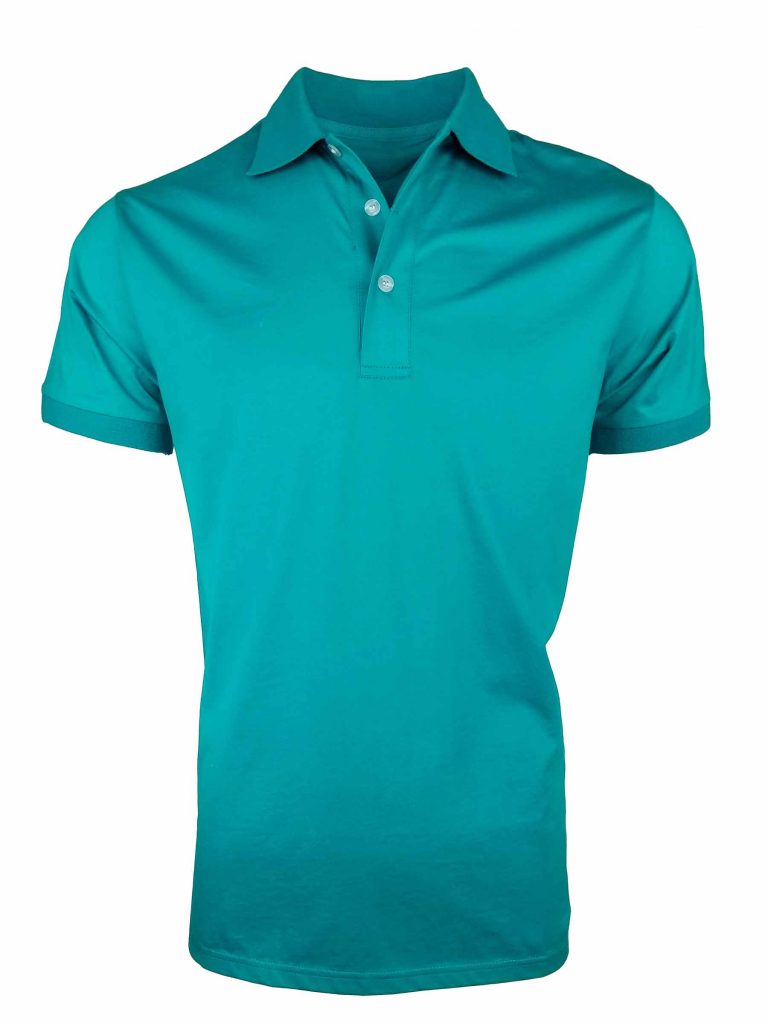 Men's All Occasion Mercerized Polo - Turquoise - Uniform Edit