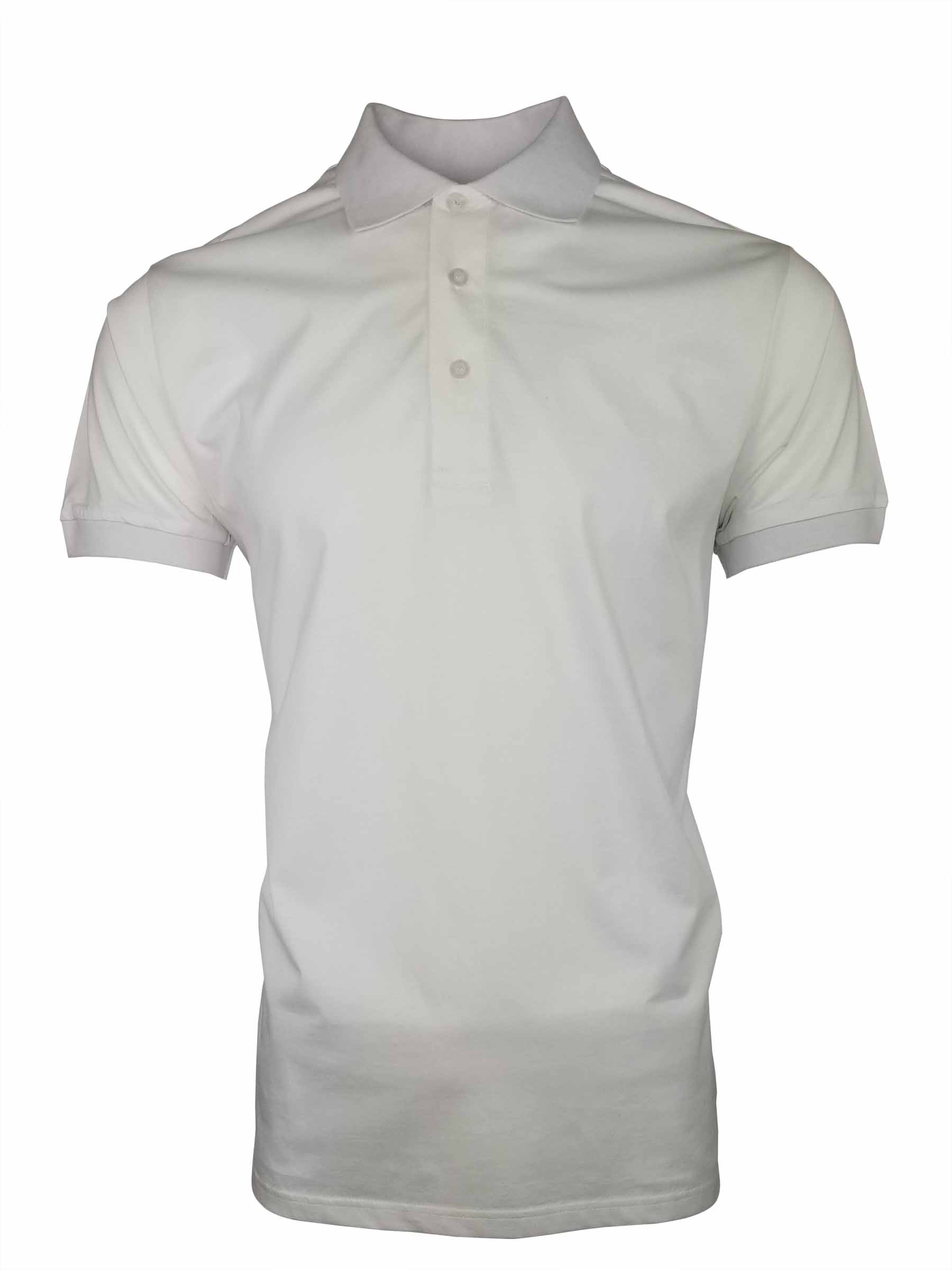 Men's All Occasion Mercerized Polo - White - Uniform Edit