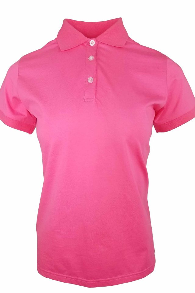 Women's All Occasion Mercerized Polo - Fuchsia - Uniform Edit