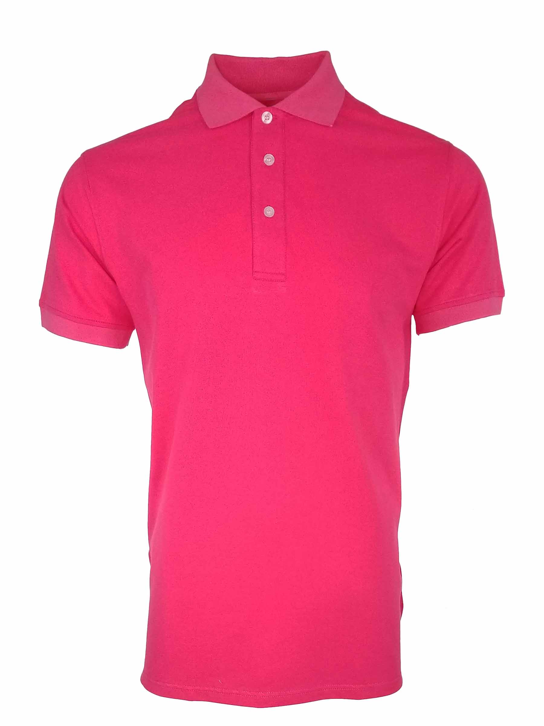 Men's All Occasion Pique Polo - Fuchsia - Uniform Edit