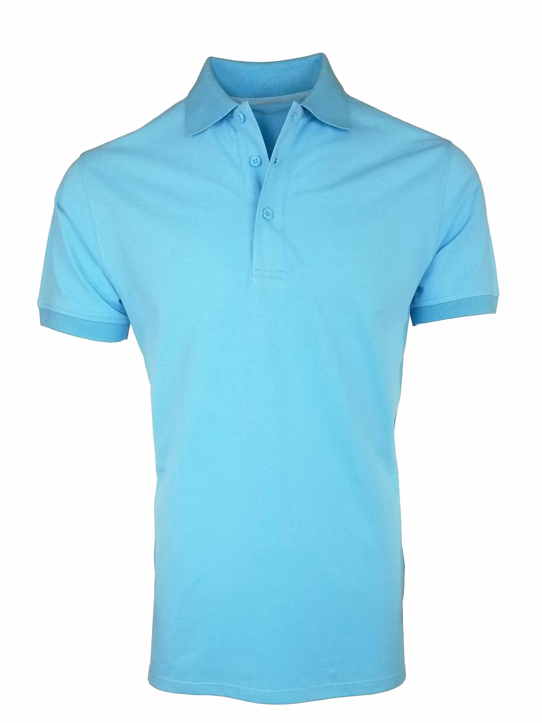 Men's All Occasion Pique Polo - Powder Blue - Uniform Edit