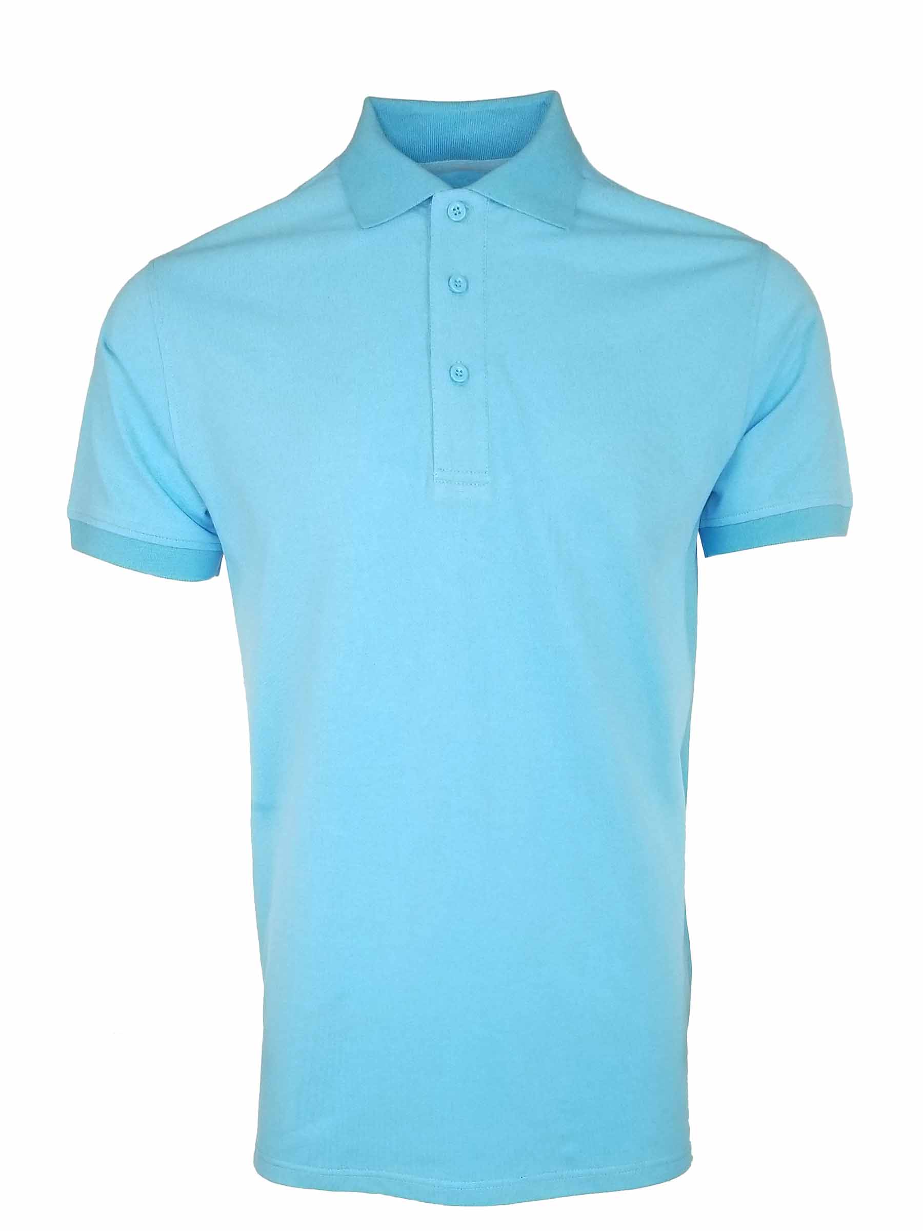 Men's All Occasion Pique Polo - Powder Blue - Uniform Edit