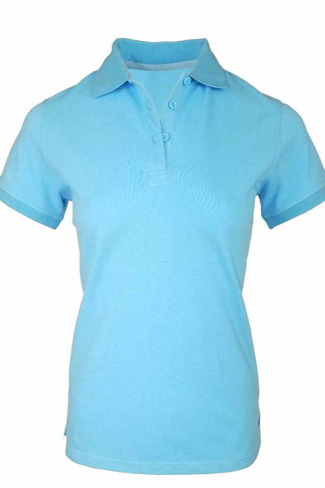 Women's All Occasion Pique Polo - Powder Blue | Uniform Edit
