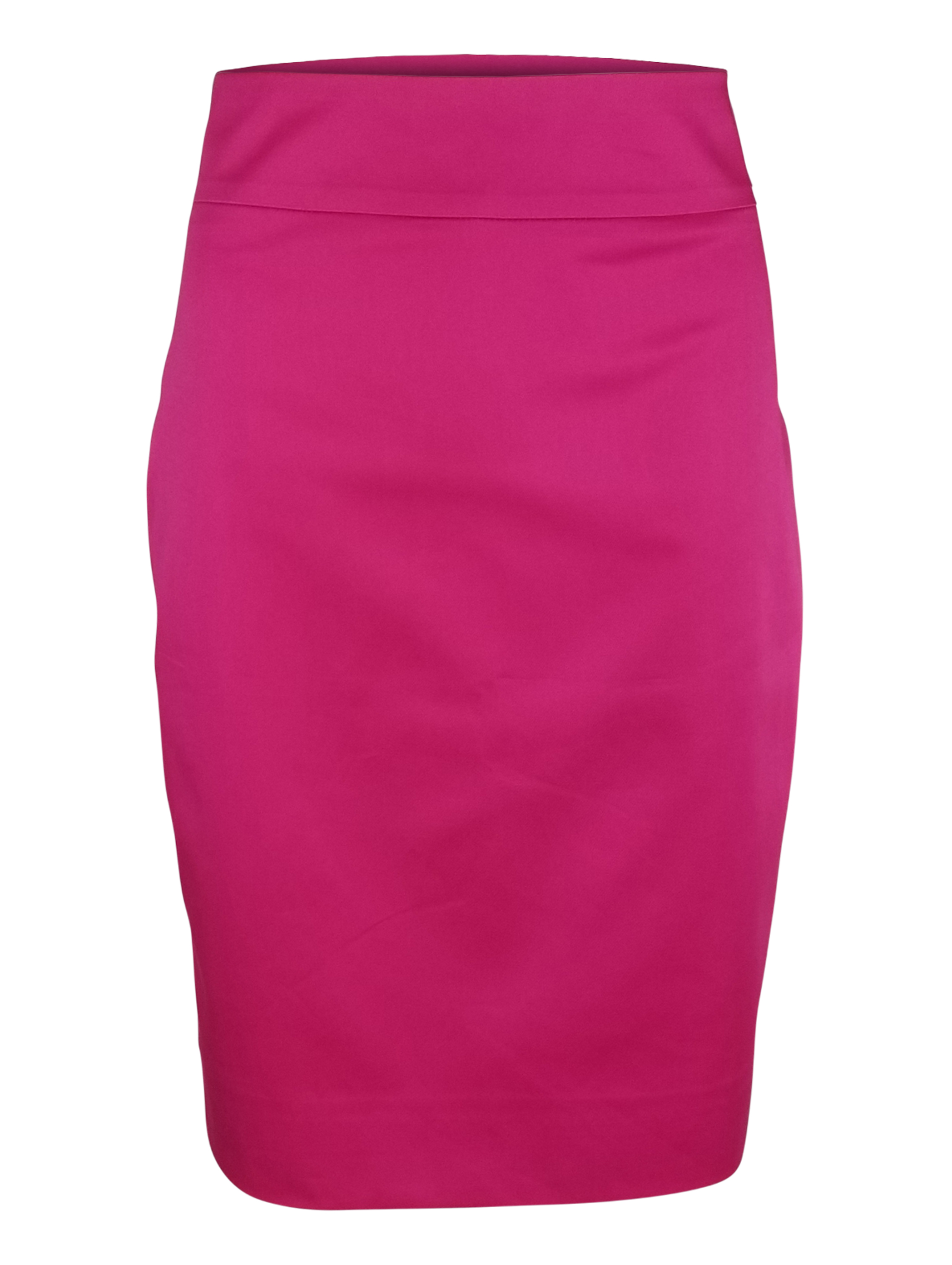 Straight Skirt - Pink Cotton Stretch | Uniform Edit