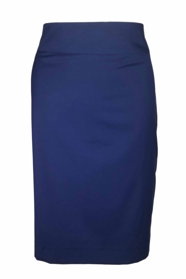 Straight Custom Skirt - Royal Wool Blend - Uniform Edit