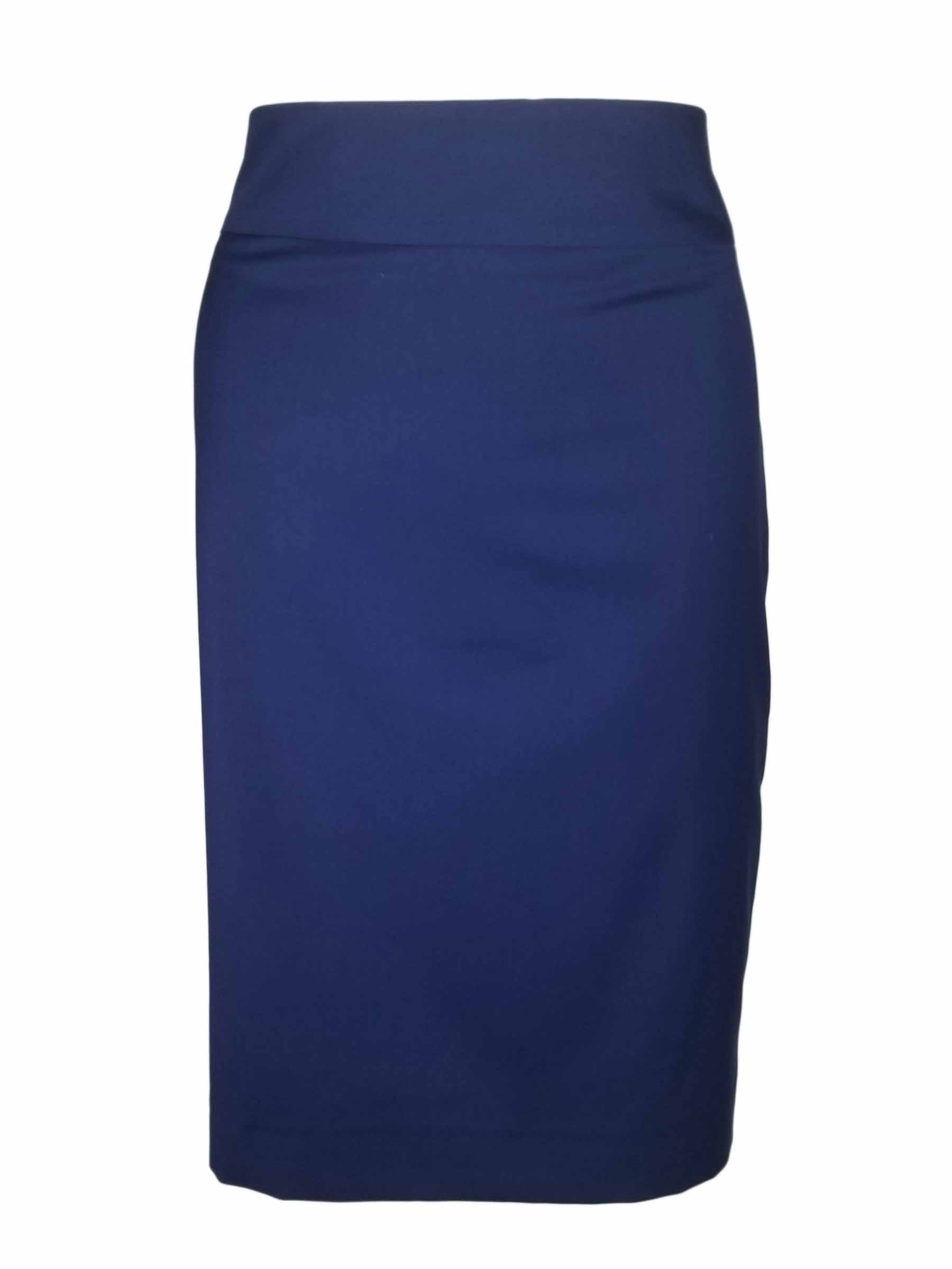 Straight Custom Skirt - Royal Wool Blend - Uniform Edit
