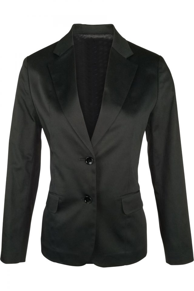Women's Cotton Jacket - Black - Uniform Edit