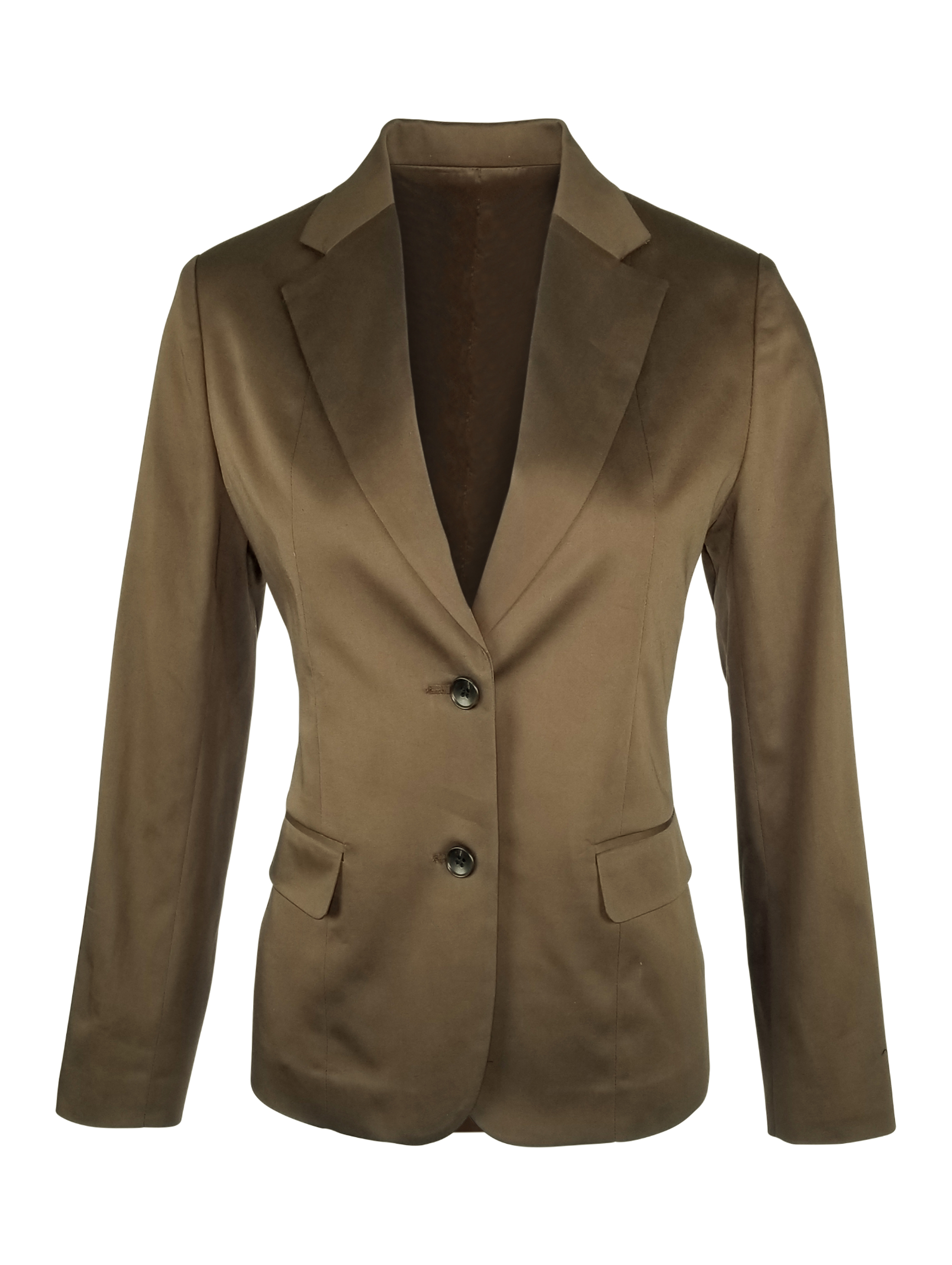 Women's Cotton Jacket - Brown - Uniform Edit