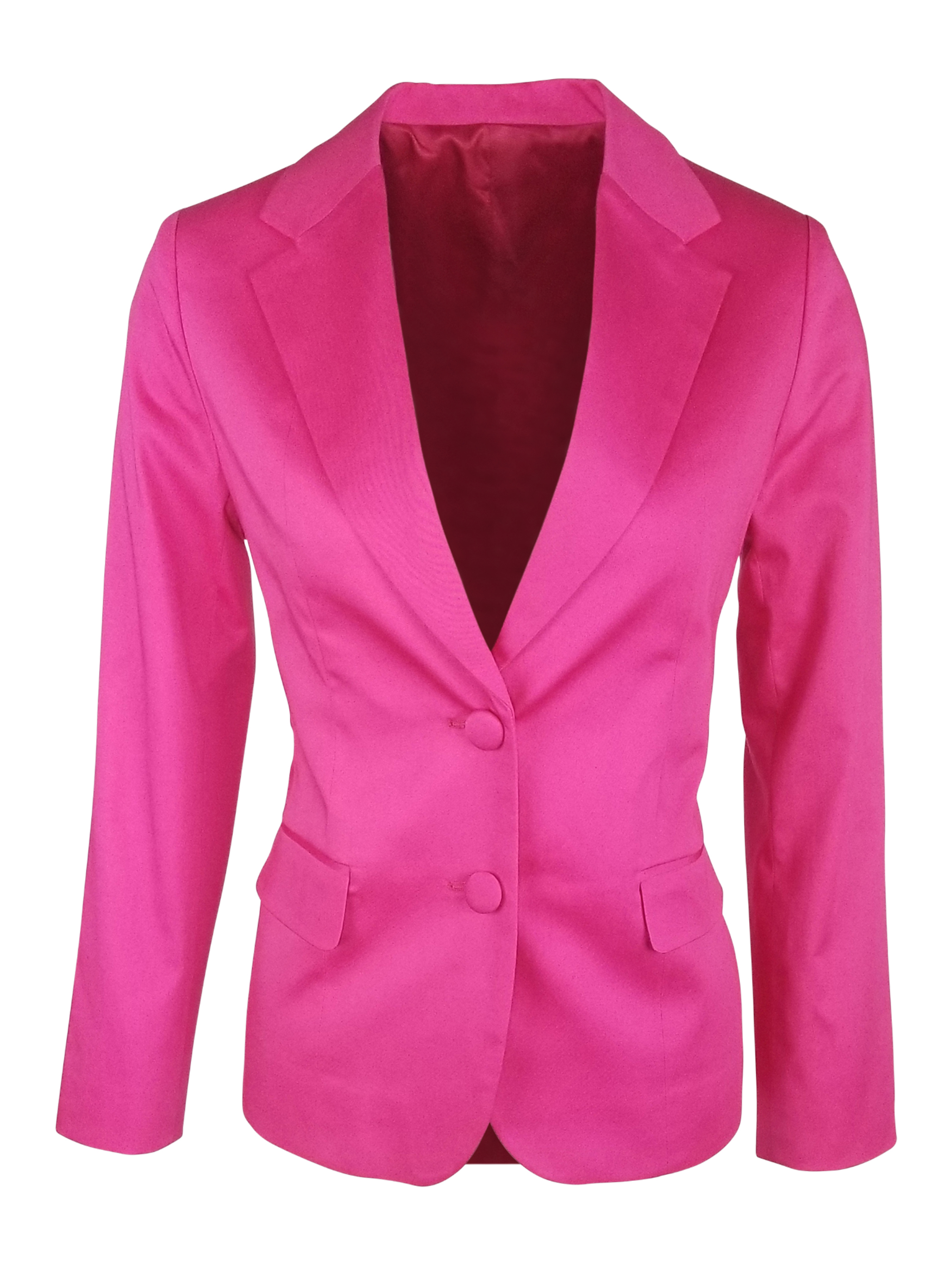 Women's Cotton Jacket - Hot Pink - Uniform Edit