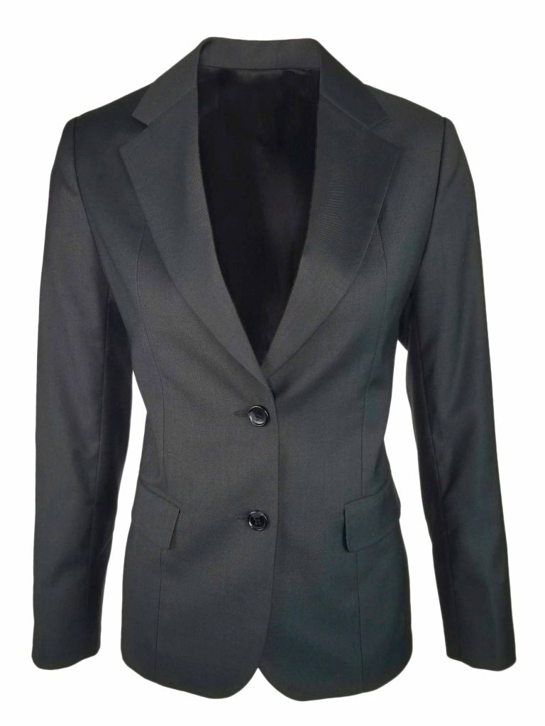 Women's 2 Button Jacket - Charcoal | Uniform Edit