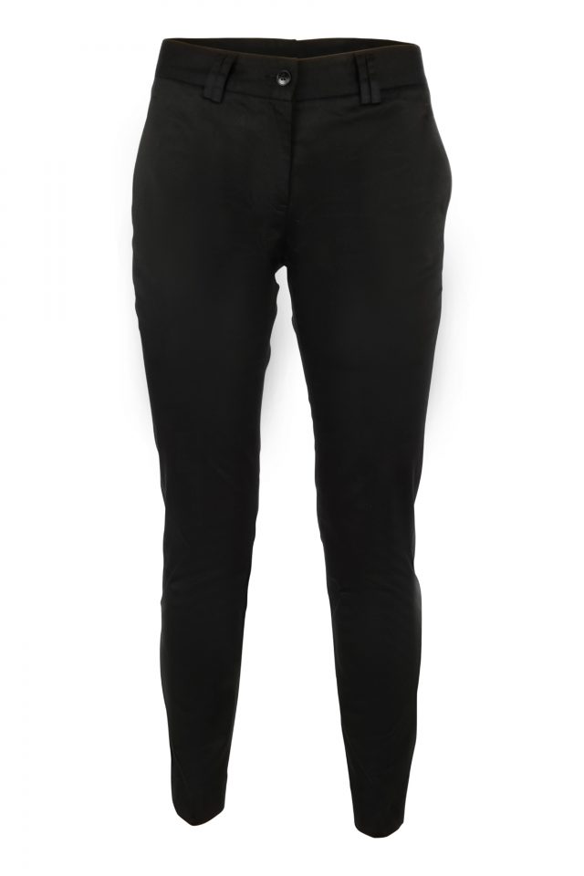 Women's Custom Chino - Black - Uniform Edit