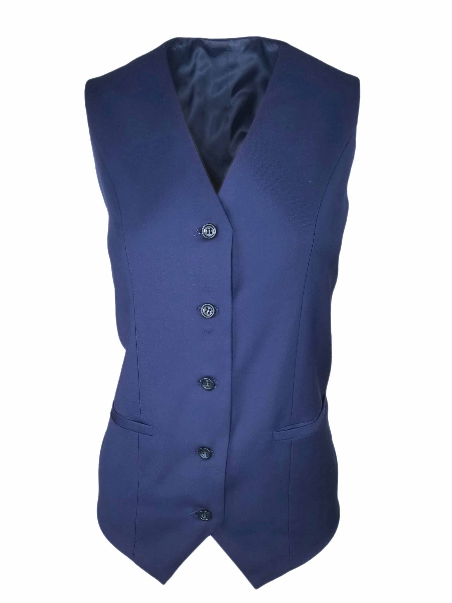 Women's Vest - Royal Wool Blend - Uniform Edit