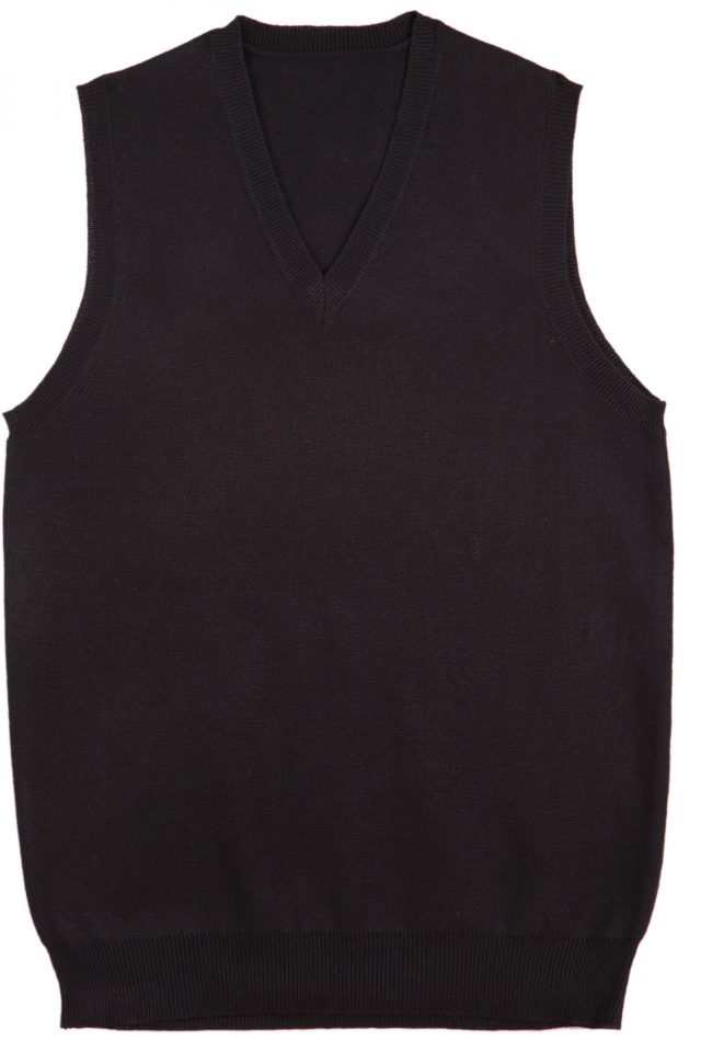 Women's Knitwear Vest - Black - Uniform Edit