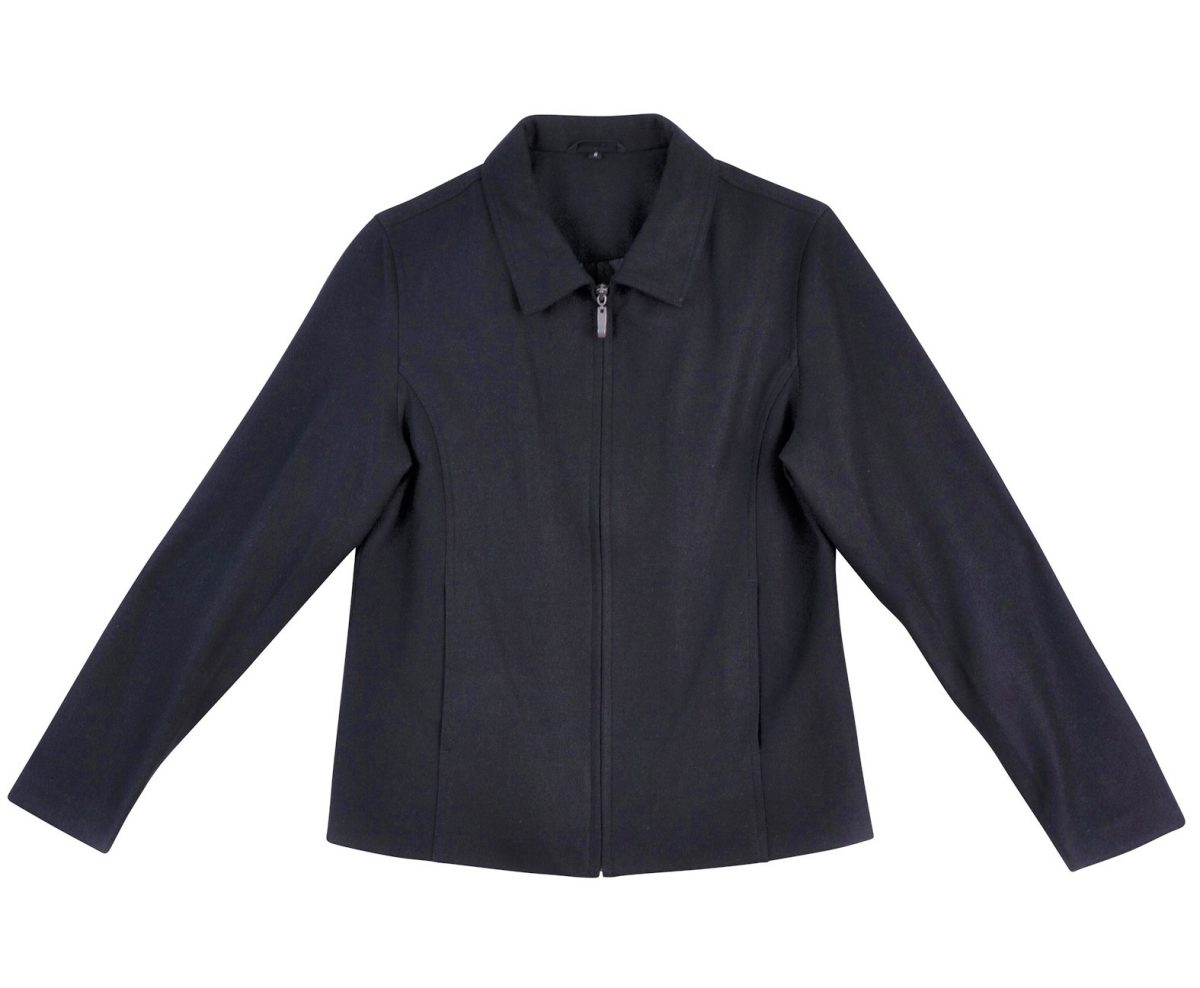 Women's Wool Blend Casual Jacket Navy Uniform Edit