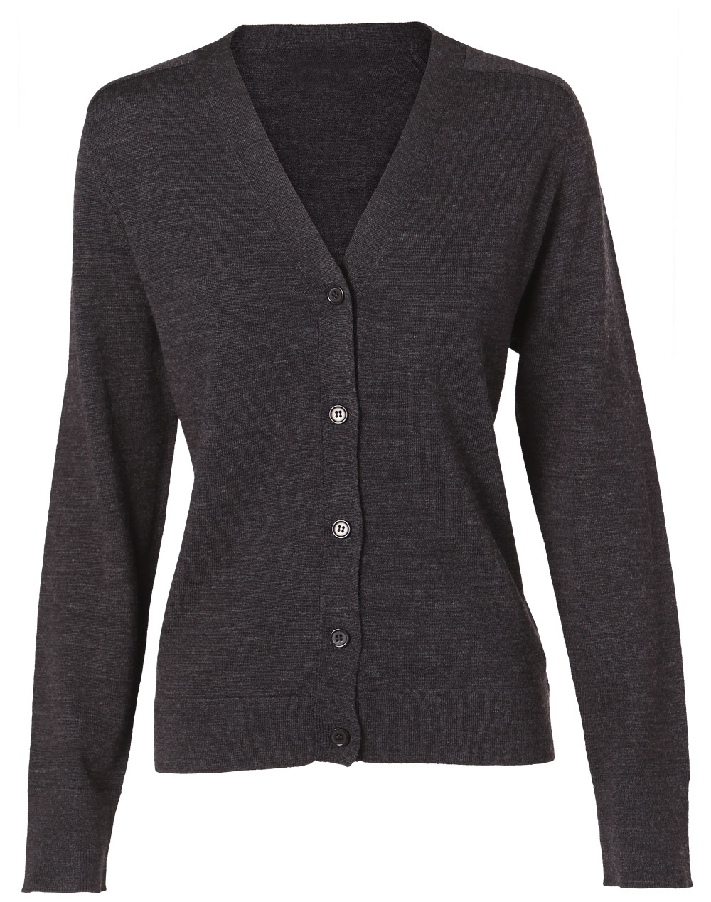 Women's Cardigan - Charcoal - Uniform Edit