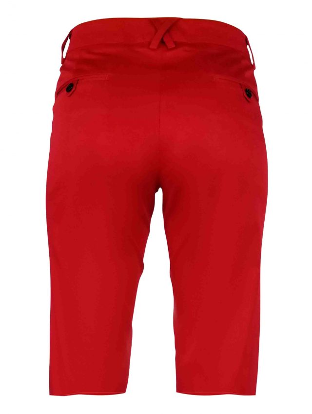 Women's Shorts Red Uniform Edit