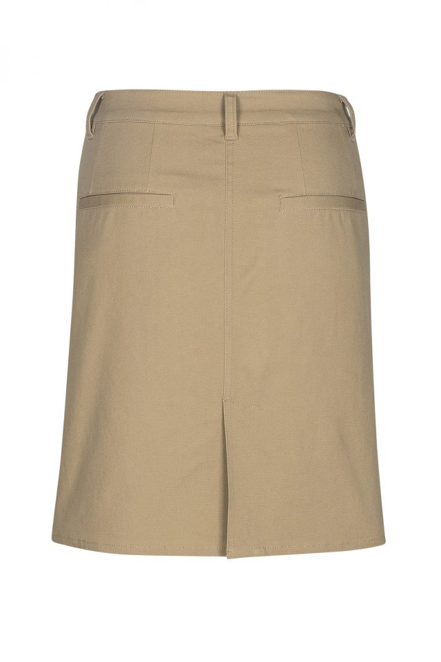 Women's Lawson Chino Skirt - Dark Stone - Uniform Edit