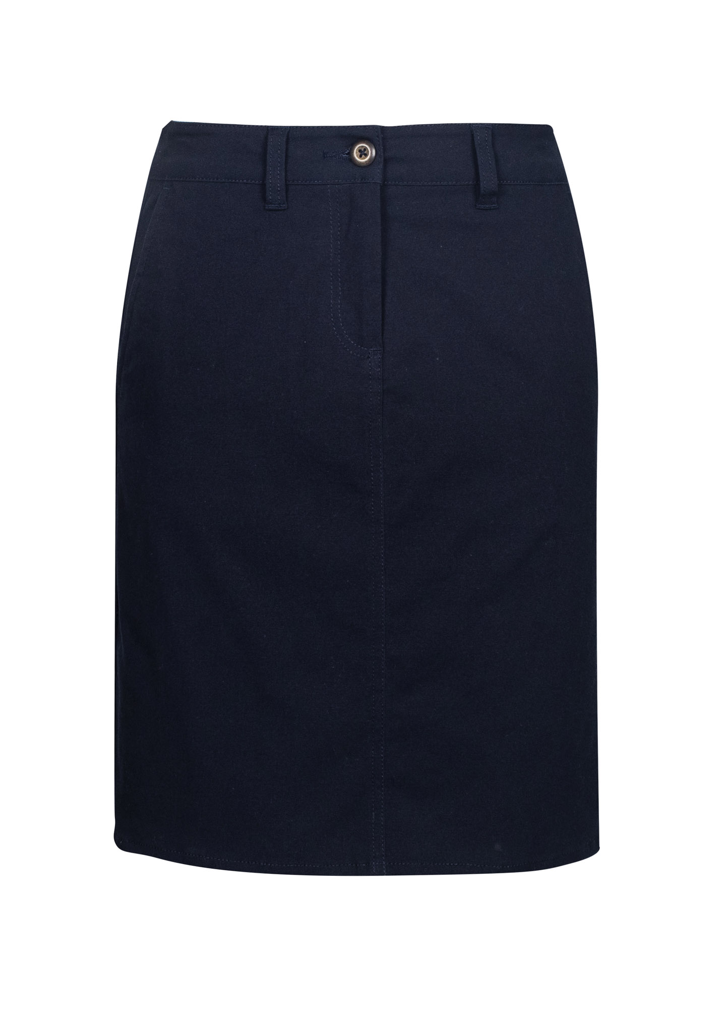 Women's Lawson Chino Skirt - Navy - Uniform Edit