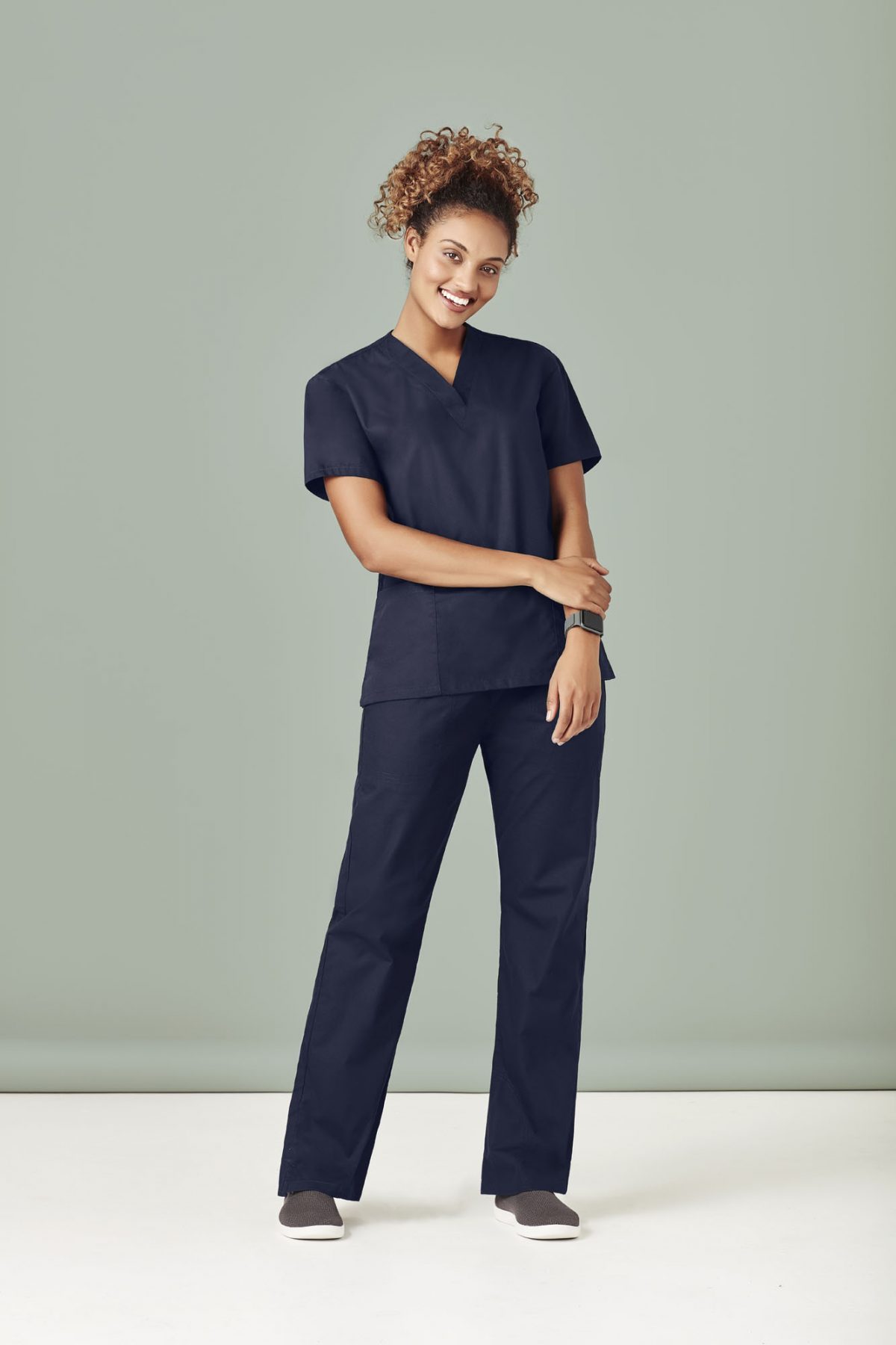 Black Scrubs Womens Black Scrub Tops Ladies Classic Scrub Top Black