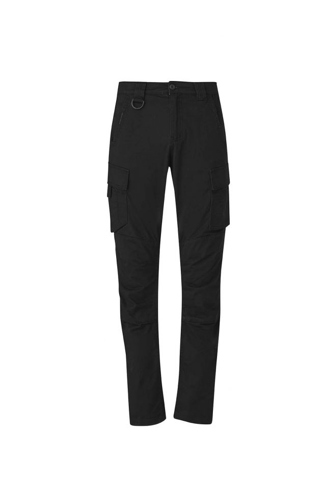 Mens Streetworx Curved Cargo Pant Black - Uniform Edit