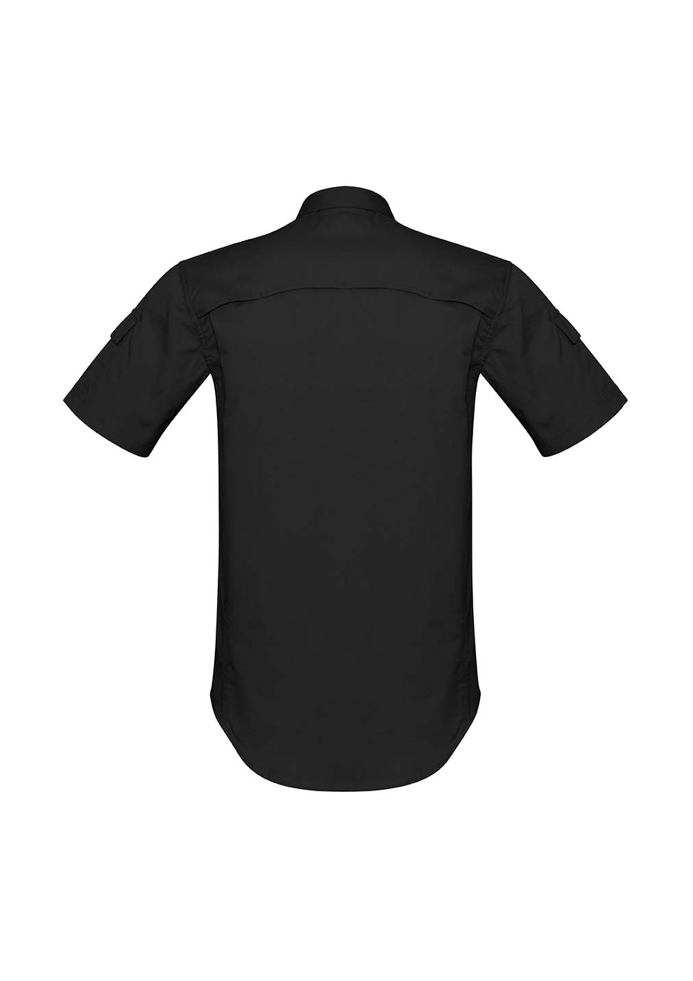 Mens Rugged Cooling Shirt Charcoal Short Sleeve - Uniform Edit