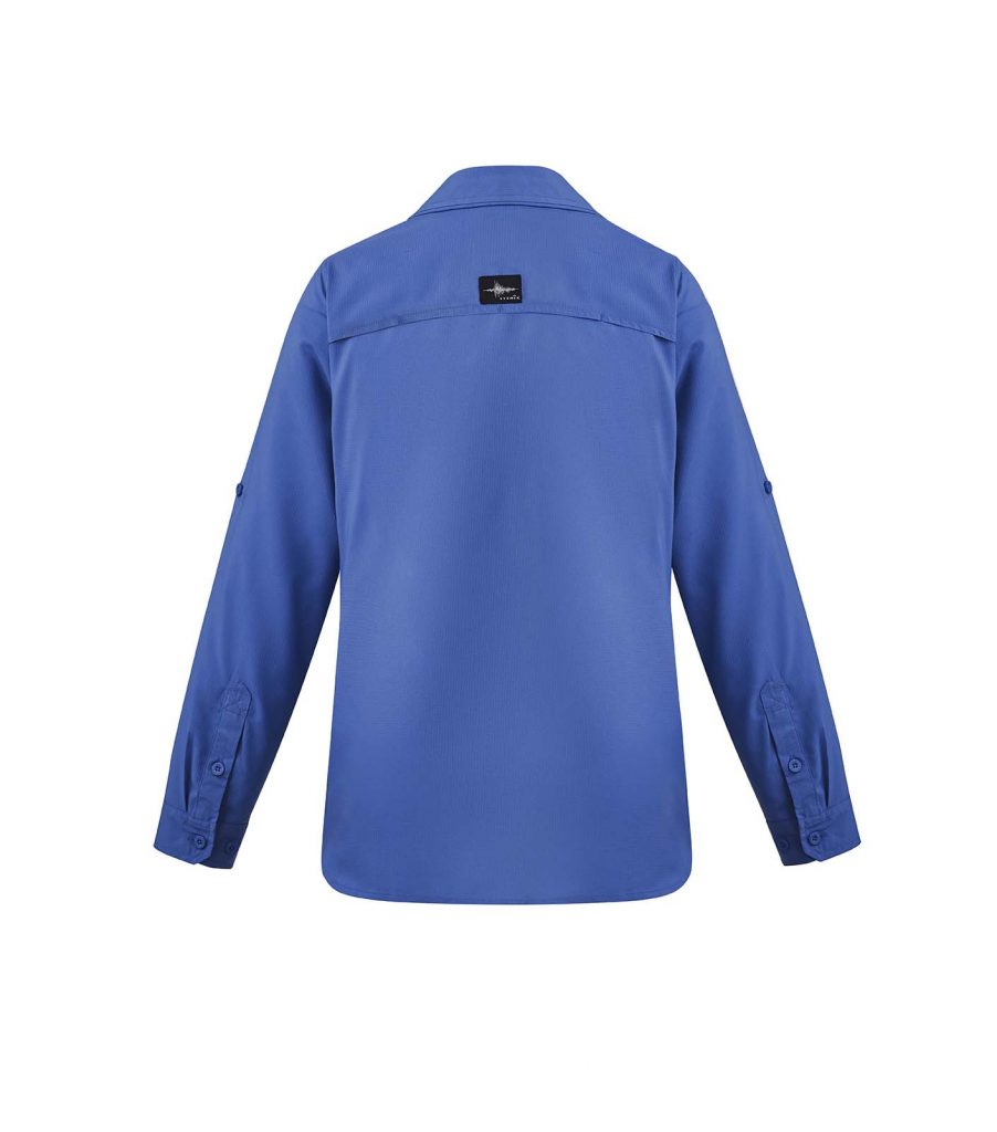 Womens Outdoor Shirt Blue Uniform Edit