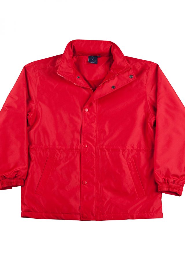 Unisex Stadium Oxford/Fleece Jacket - Red