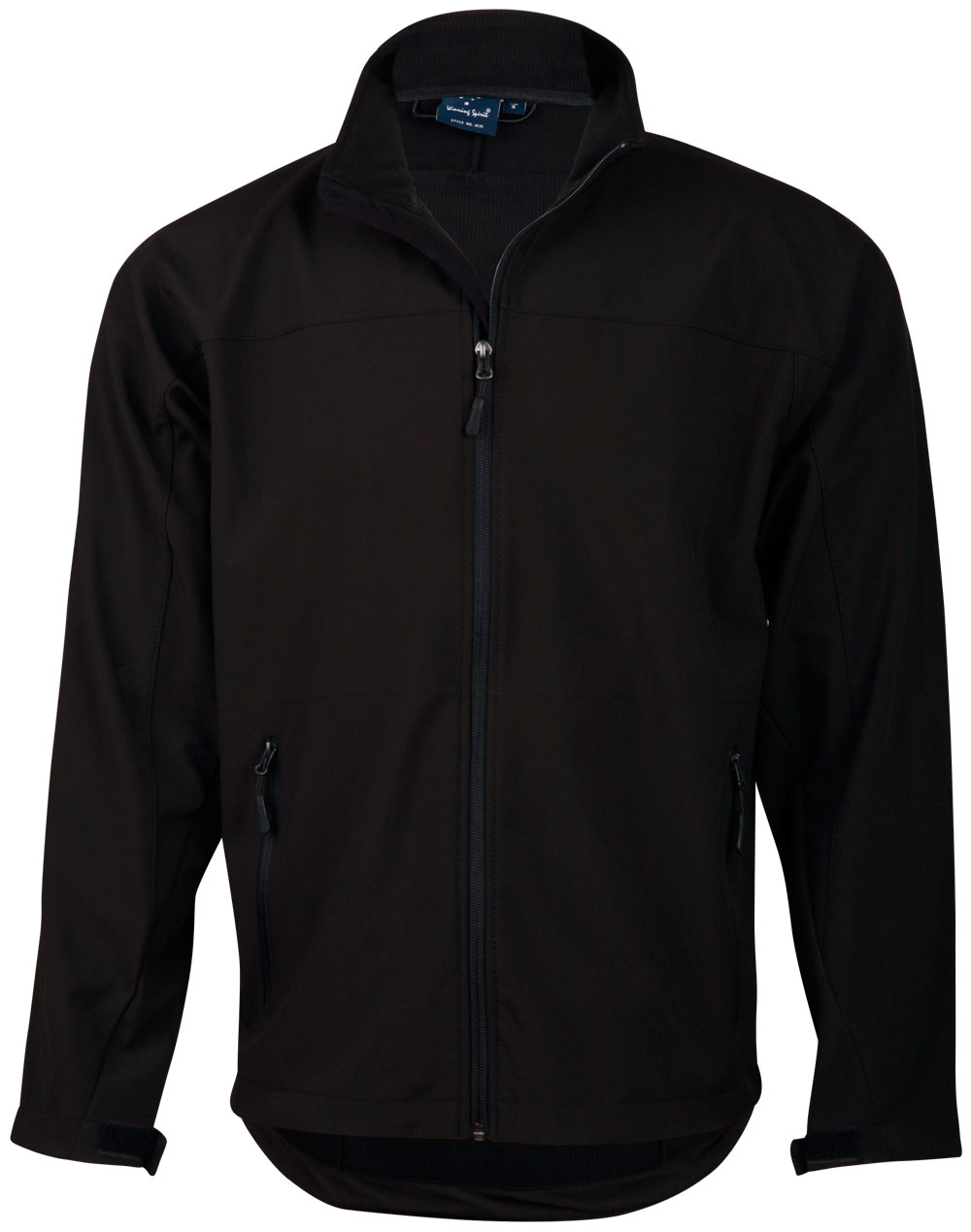 Men's and Women's Rosewall Soft Shell Jacket - Black - Uniform Edit