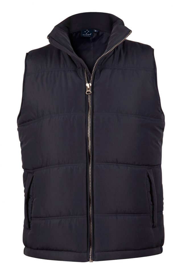 Unisex Everest Heavy Quilted Vest - Navy - Uniform Edit