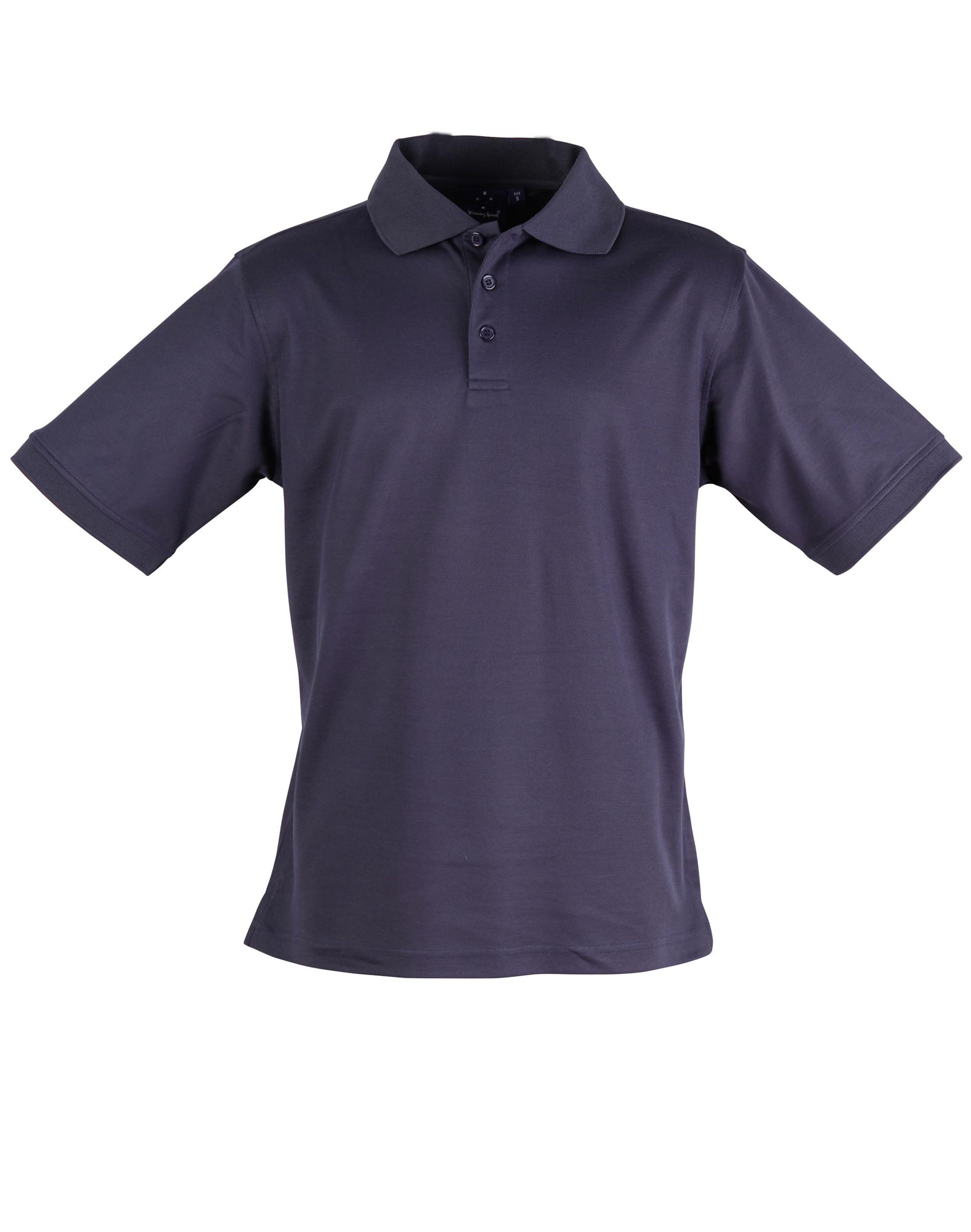 navy cotton polo
