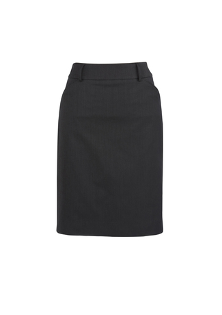 Women's Cool Stretch Suiting Multi-Pleat Skirt - Charcoal - Uniform Edit