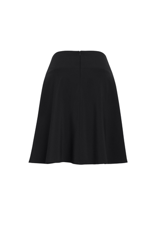 Siena Bandless Flared Skirt- Black - Uniform Edit