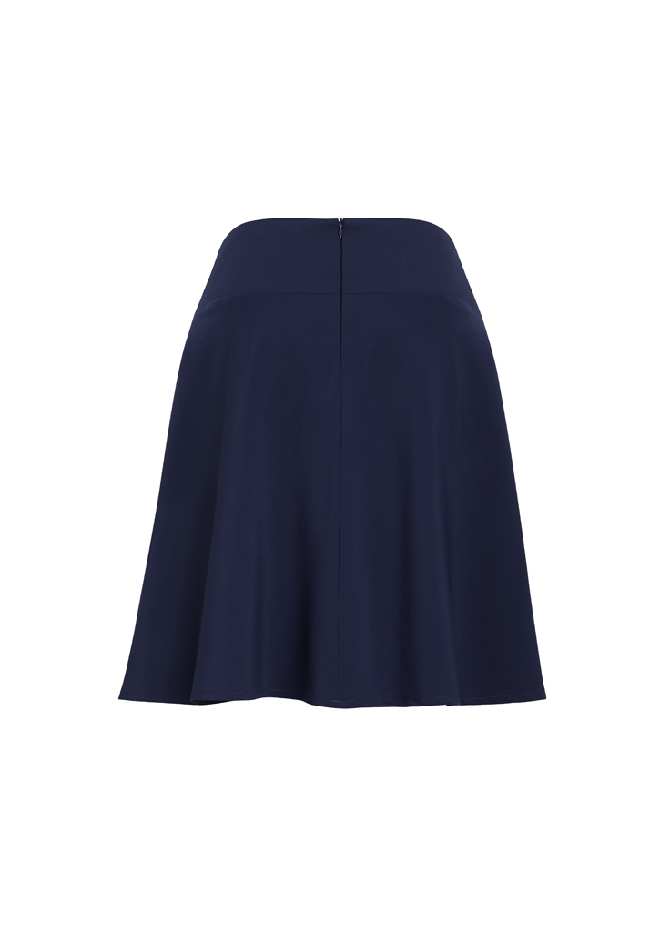 Siena Bandless Flared Skirt- Marine - Uniform Edit