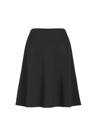 Siena Bandless Flared Skirt - Slate - Uniform Edit