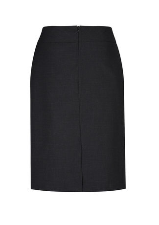 Women's Comfort Wool Stretch Suiting Relaxed Fit Skirt - Black ...